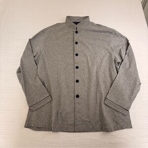 Men's Classic Gray Long Sleeve Loungewear/ Sleep Shirt